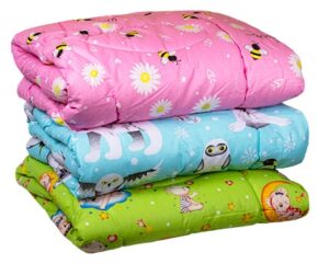 Одеяло ДЕТСКОЕ 110*140 Холлофайбер, наполн холлофайбер (пл 200 гр/м2), чехол бязь (100% хлопок)