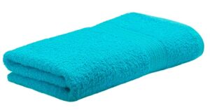 Полотенце 50*90 махровое с бордюром косичка Туркмения (440 г/м2) Бирюзовый ВЫПИСЫВАТЬ ОТ ООО