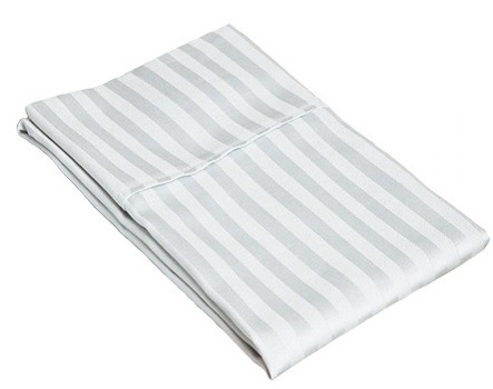 Наволочка 50х70 см - 1 шт, белая ткань страйп-сатин  140г/м2