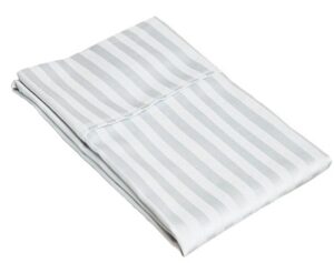 Наволочка сатин СТРАЙП 50*70 -1 шт полоса 3*3 пл.140 (гр/м2) цв. Белый ВЫПИСЫВАТЬ ОТ ИП