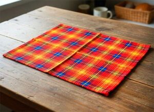 Полотенце вафельное цветное 45*70 ГОСТ