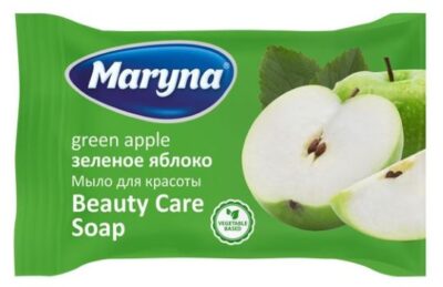 Мыло туалетное MARYNA Зелёное яблоко 90г