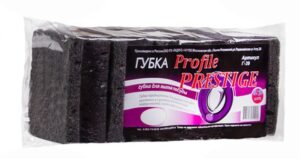 Губка для посуды Prestige profile 80х65х40 (упаковка-5шт)