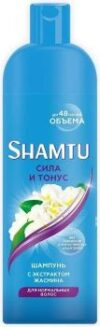 Шампунь SHAMTU Сила и тонус с экстрактом жасмина 500 мл