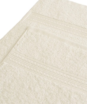 Полотенце 50*90 махровое с бордюром косичка Туркмения (440 г/м2) Светло-кремовый ВЫПИСЫВАТЬ ОТ ООО