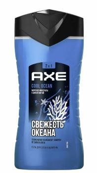 Гель для душа  мужской AXE Прохладный океан 250мл 2в1