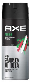 Дезодорант мужской аэрозоль AXE Африка 150мл 1/12