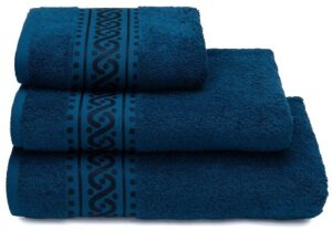 50* 90 ПТ-2601-5578 цв.19-4324 Полотенце махровое Piroutte 420 г/м ВЫПИСЫВАТЬ ОТ ИП