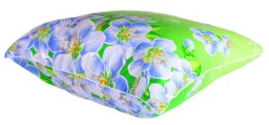 Подушка 60*60 Холлофайбер, чехол с кантом, ткань бязь 1/10