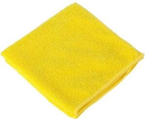 Салфетка из микрофибры 30*30 жёлтая 320г/м2