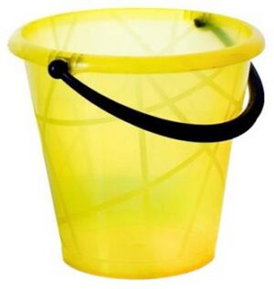 Ведро прозрачное пищевое 6л, без крышки пластиковое