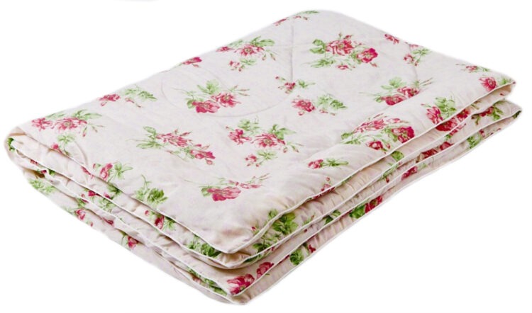 Одеяло "Овечка" облегчённое 140*205, наполнитель овечья шерсть, чехол полиэстер