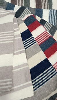 Одеяло ДЕТСКОЕ шерстяное 100*140  (400г/м2)