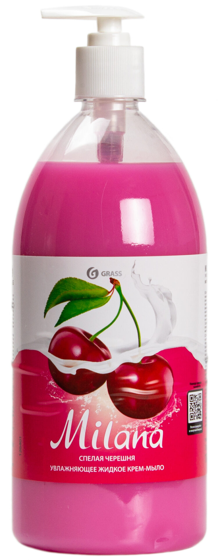 Крем-мыло 1л GRASS Milana Спелая черешня (1/6)