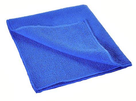 Салфетка из микрофибры 30*30 320г/м2 синяя