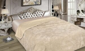 Покрывало Elite c искусственным мехом Евро макси 250*225 арт. М-12