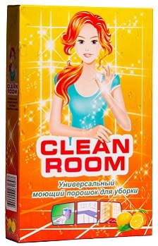 400гр CLEAN ROOM порошок для мытья полов 1/36 ВЫВОД
