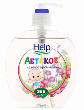 Help (Хелп) крем-мыло жидкое Детское с дозатором 500г
