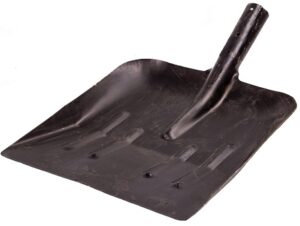 Лопата уборочная с рёбрами жёсткости рельсовая сталь, без черенка