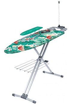 Доска гладильная НИКА 9 (122*40, h 70), подрукав, полка для белья