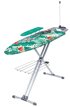 Доска гладильная НИКА 9 удл (122*40, h 70)+ подрукав+полка для белья