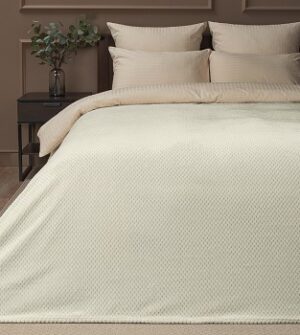 Плед Texrepublic Ромбики 150*200 цвет шампань