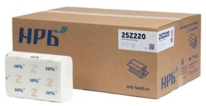 Полотенца бумажные Premium Z-сложения 2-х слойные 180шт, белые