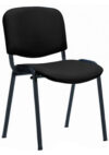Стул каркас чёрный, обивка ткань чёрная