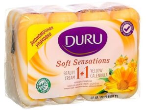 Крем-мыло DURU Календула+увлажняющий крем 4*90гр (1/12)