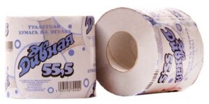 Бумага туалетная  Дивная на втулке  55,5 м