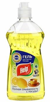 Help (Хелп) средство для посуды Лимон (гель) 500мл