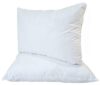 Подушка 50*70 Гостиница Премиум, наполн лебяжий пух, чехол тик БЕЛЫЙ с тиснением, с молнией 1/10