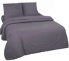 Комплект постельного белья Графит 1,5 cпальный, ткань поплин