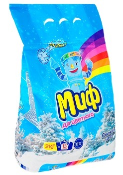 Порошок стиральный Миф Автомат Свежий Цвет 2кг