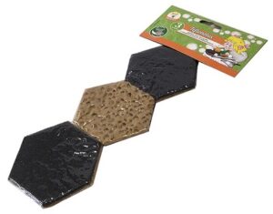 Губка для посуды TEFLONOLUX в вакуумной упаковке (3 шт.) (80х80х5) 1/100