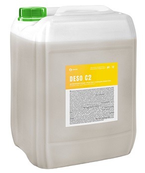 GRASS DESO C2 на основе ЧАС, дезинфицирующее средство с моющим эффектом,  канистра 19л