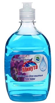 МИНУТА Средство для мытья посуды Антибактериальное 500мл