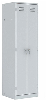 Шкаф ШРМ-АК 1860х600х500,металл, двухсекционный для одежды