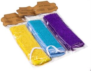 Мочалка банная Нежность (в ассортименте)