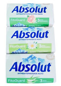 Мыло туалетное Absolut (Абсолют) 90г в ассортименте