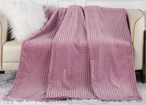 Плед CARRE 150*200, цвет розовый