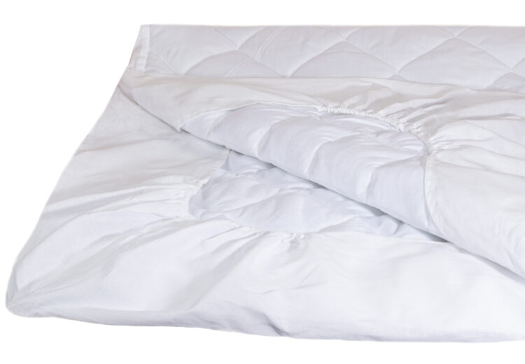 Наматрацник с бортом БАМБУК  90*200 стег.(верх-импорт.бязь,напол-бамбук.волокно)