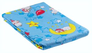 Комплект постельного белья Овечки детский (наволочка-40*60), голубой, бязь 140г/м2