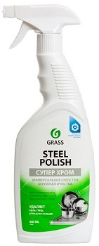 GRASS Steel Polish Очиститель для нержавеющей стали 600мл с триггером
