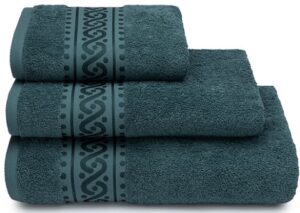 70*130 ПТ-3501-5578 цв.18-5308 Полотенце махровое Piroutte 420 г/м ВЫПИСЫВАТЬ ОТ ИП