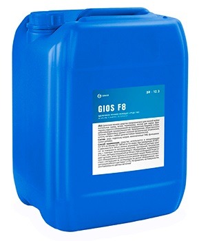 GRASS GIOS F8 высокощелочное пенное моющее средство, канистра 18,5 л