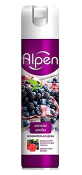 Освежитель ALPEN Лесные ягоды 300мл