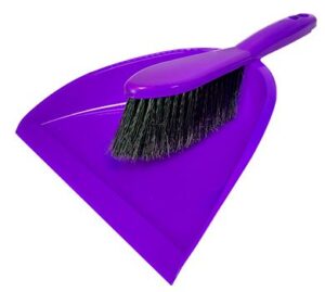 Щетка-сметка+совок фиолетовый 1/25