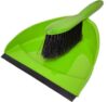 Щетка-сметка+совок с резинкой салатовый 1/25
