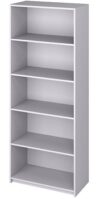 Стеллаж Бюджетный для документов открытый 716х333х1810 мм. (арт.2551) цв. 030 серый